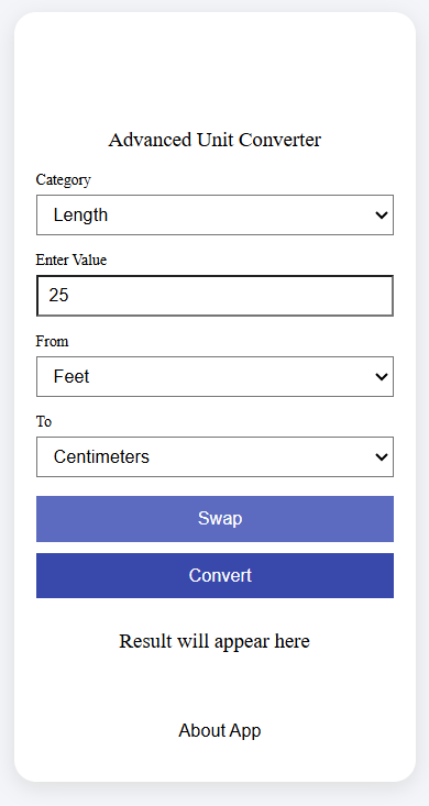 Unit Convertor